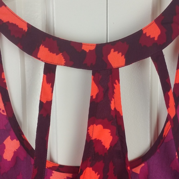 Hurley Racerback Strappy Tank Bright Colors XS - Picture 5 of 9